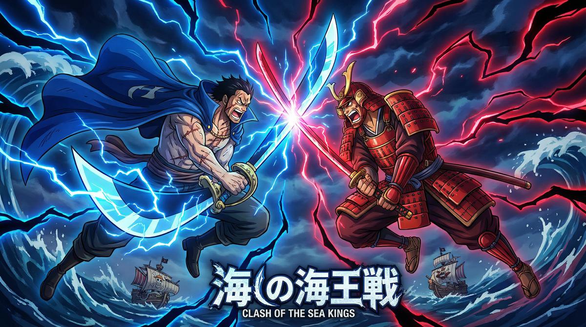 抖音风动漫-霸气对决见闻色之巅